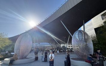 Exterior of New Hollywood-Burbank Terminal