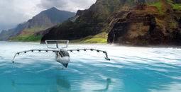 A rendering of a seaglider 