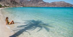 Beach in Loreto, Baja California Sur