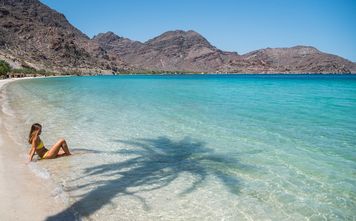 Beach in Loreto, Baja California Sur