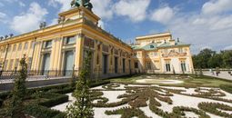 Wilanow Palace, Warsaw, Poland. Royal Palace