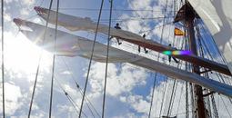 Sea Cloud Cruises, cruise ships with masts, cruise ships with sails, sailing ships, sea cloud spirit