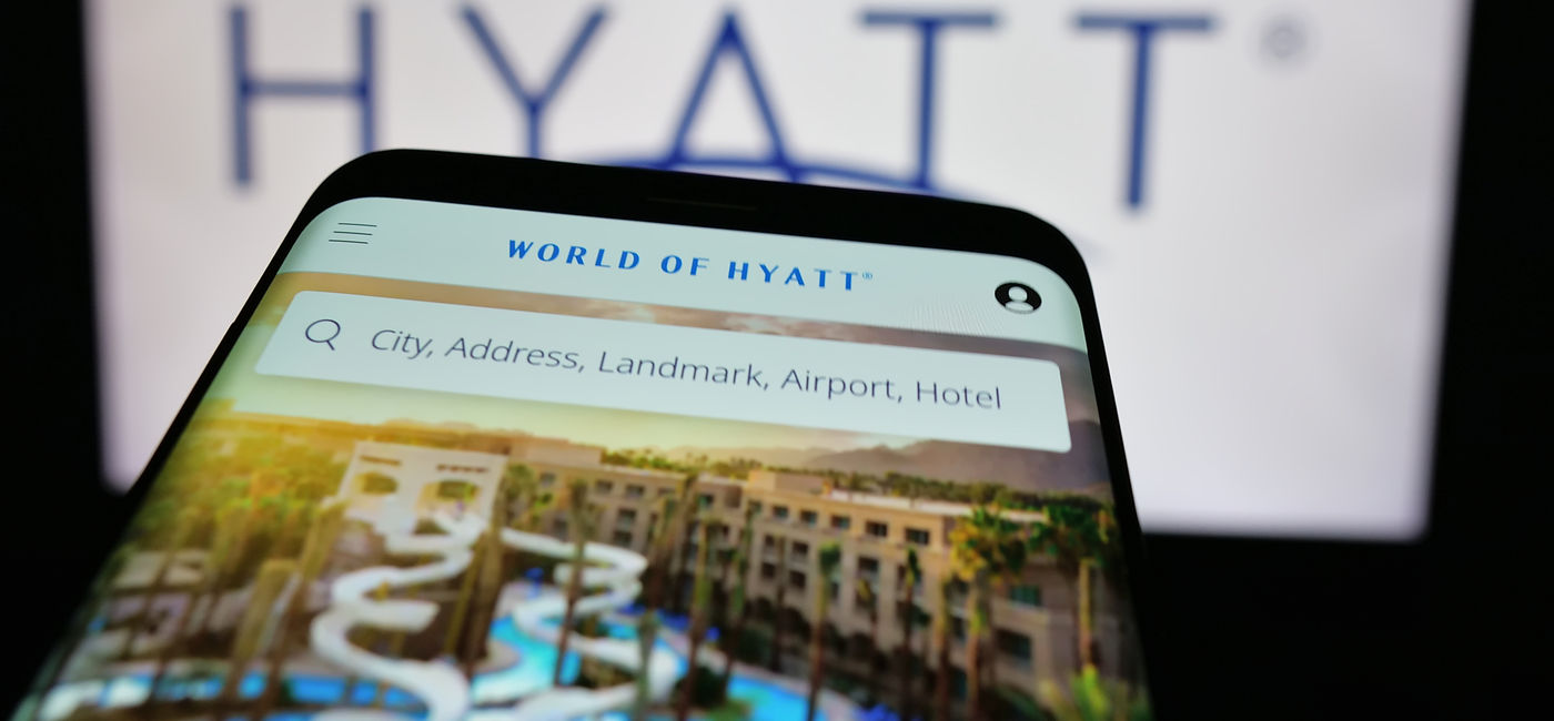 Image: World of Hyatt mobile app. (Photo Credit: Timon/Adobe)