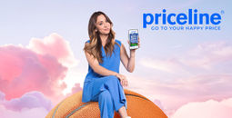 Priceline, kaley cuoco