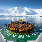 Group in Antarctica with Quark Expeditions