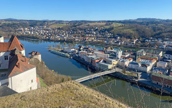 Emerald Cruise ship in Passau