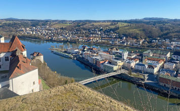 Emerald Cruise ship in Passau