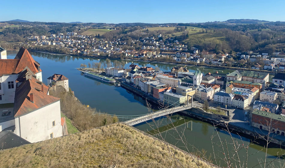 Emerald Cruise ship in Passau