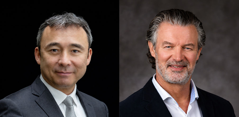 Riko van Santen and Sture Myrmell
