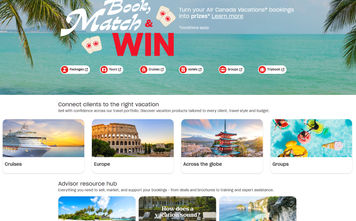 Air Canada Vacations Advisor Connect