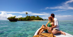 Fiji, Couple, Boat, private island, romantic, ocean, island, sea