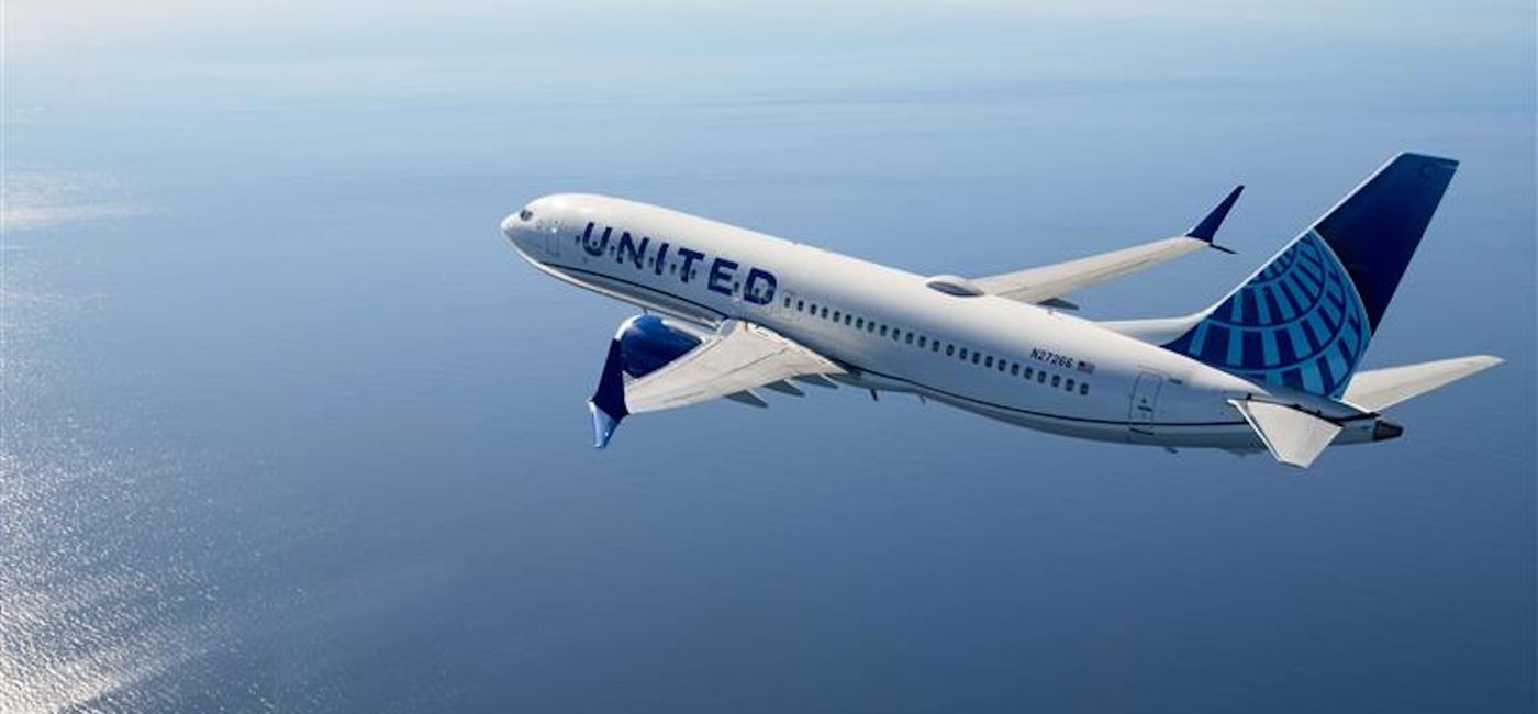 Image: United Boeing 737 MAX 8 aircraft. (Source: United Airlines)