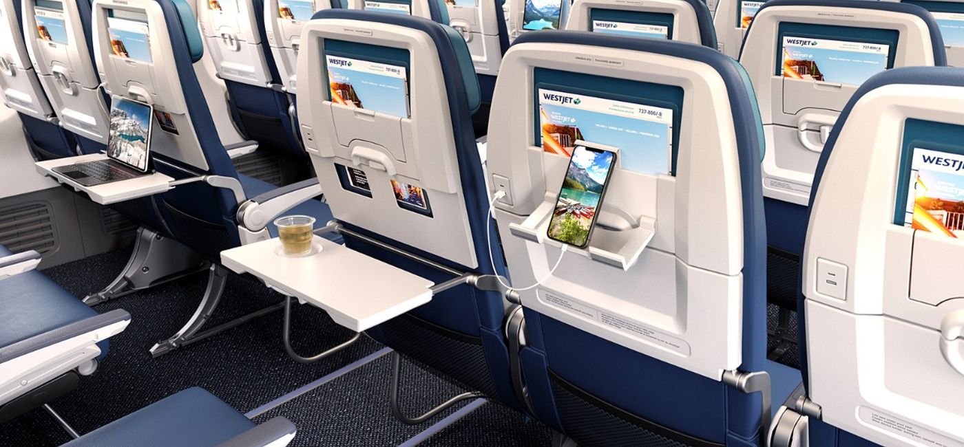 Image: WestJet New Economy Seats (Photo Credit: Courtesy WestJet)