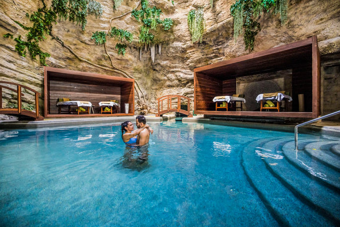 Spa Cenote at the Majestic Elegance Costa Mujeres