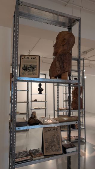 Sculpture at the Mathaf Museum, Doha