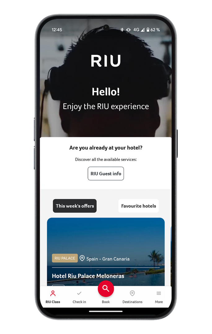 RIU Hotels & Resorts New App RIU Hotels & Resorts New App