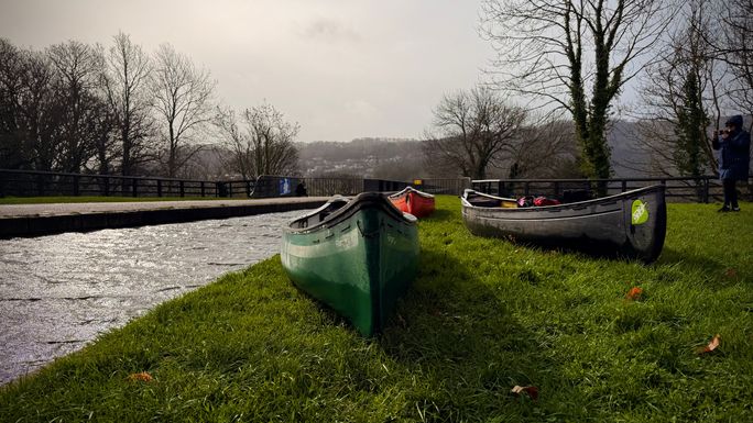 Canoeing Pontcysyllte Aqueduct with Bearded Men Adventures Canoeing Pontcysyllte Aqueduct with Bearded Men Adventures