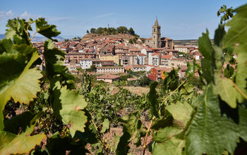 The village of Navarrete in La Rioja, Spain.