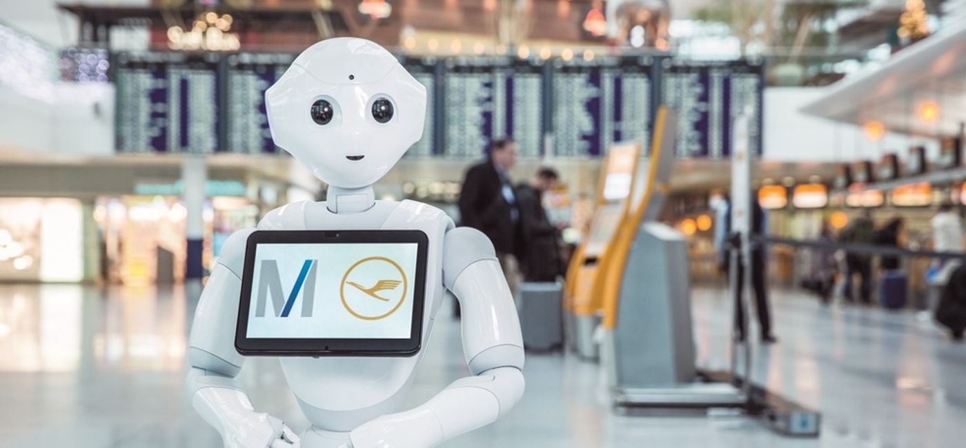 Image: Apparemment, les robots, c’est rendu quelque chose que le monde aime (Source: photo courtesy of Munich Airport)