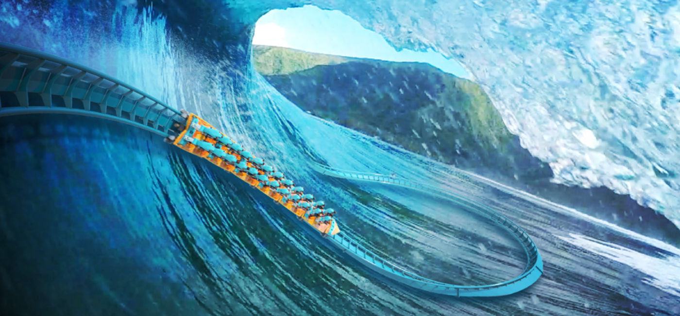 Image: An artist's concept of the new roller coaster coming to SeaWorld Orlando. (Photo via SeaWorld Orlando) (SeaWorld)
