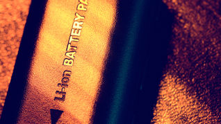A lithium-ion battery