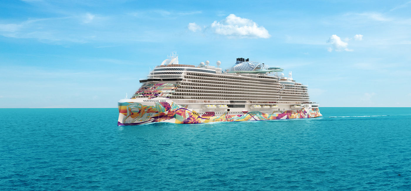 Image: Norwegian Aqua will debut in 2025. (Photo Credit: Norwegian Cruise Line)