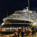 Disney Wonder in drydock