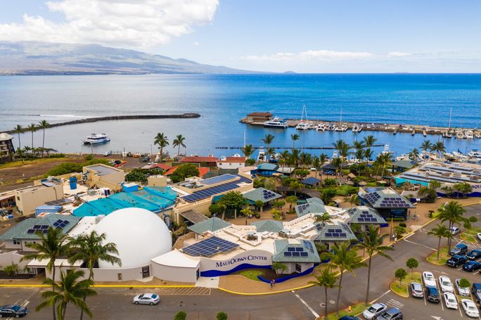 Maui Ocean Center Aerial View