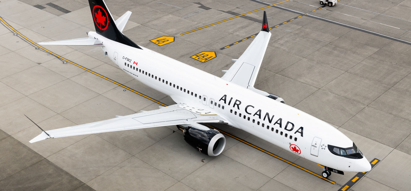 Image: Air Canada Boeing 737 Max 8 (Photo Credit: Air Canada)