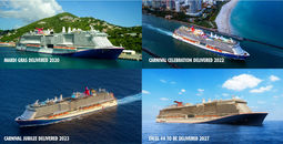 Carnival Cruise Line's four Excel-class ships