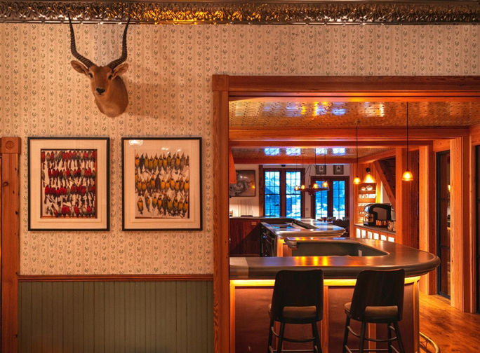 The saloon at Dunton Hot Springs