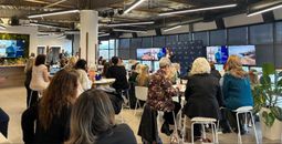 Supplier presentation during the Avoya Regional at the Innovation Center in San Marcos, CA.