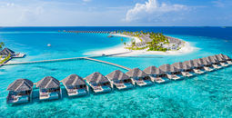 An island resort in The Maldives.