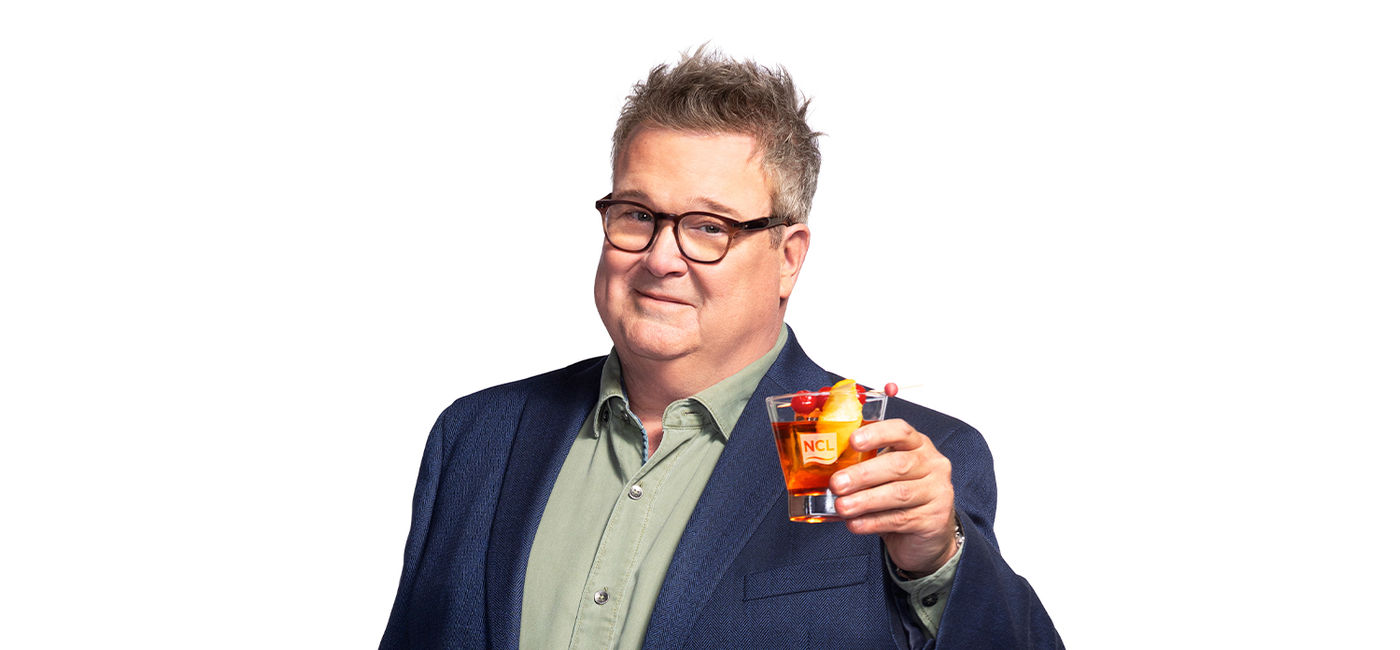 Image: Eric Stonestreet (Photo Credit: Norwegian Cruise Line)