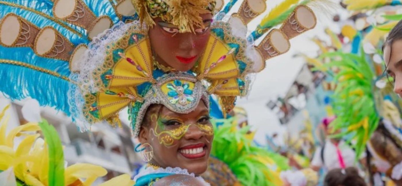 Image: Carnival dancer (Photo Credit: Guadeloupe Islands Tourism Board)