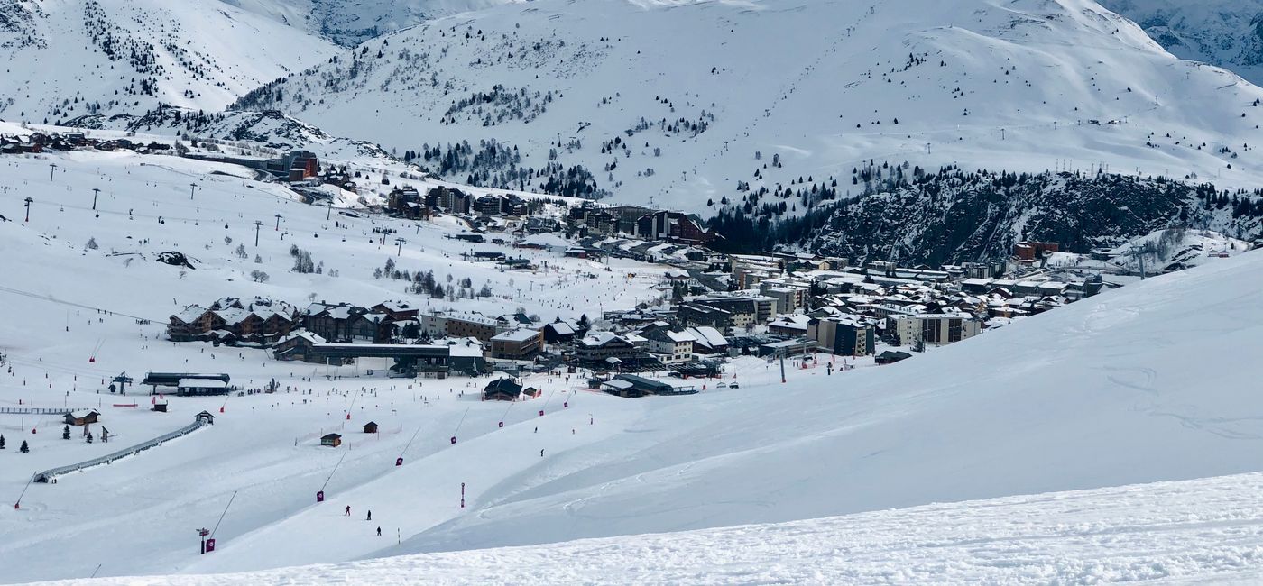 Image: Stunning views in Alpe d'Huez. (Photo Credit: Codie Liermann) Underrated Winter Ski Destinations