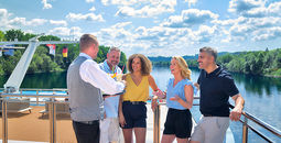 A group onboard with AmaWaterways