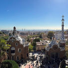 Barcelona as seen from Park Guell.