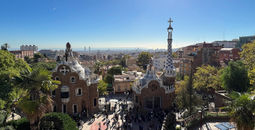 Barcelona as seen from Park Guell.