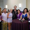 Travel advisors attend a WorldVia educational event.