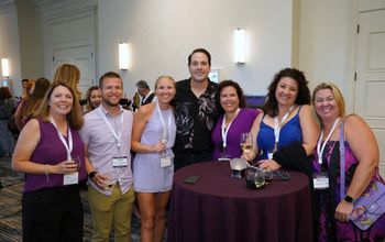 Travel advisors attend a WorldVia educational event.
