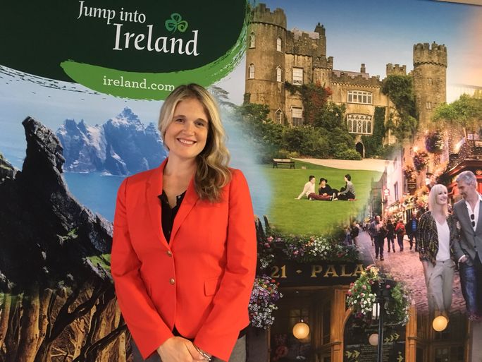 Dana Welch, gérante de marché pour Tourism Ireland Dana Welch, gérante de marché pour Tourism Ireland