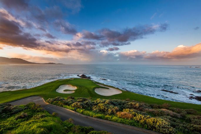 Pebble Beach Golf Links, California, CA, USA, visit cali, west coast, ocean, scenic, sport, sports, pga