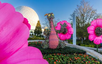 One of the many topiaries at the 2024 EPCOT International Flower & Garden Festival.