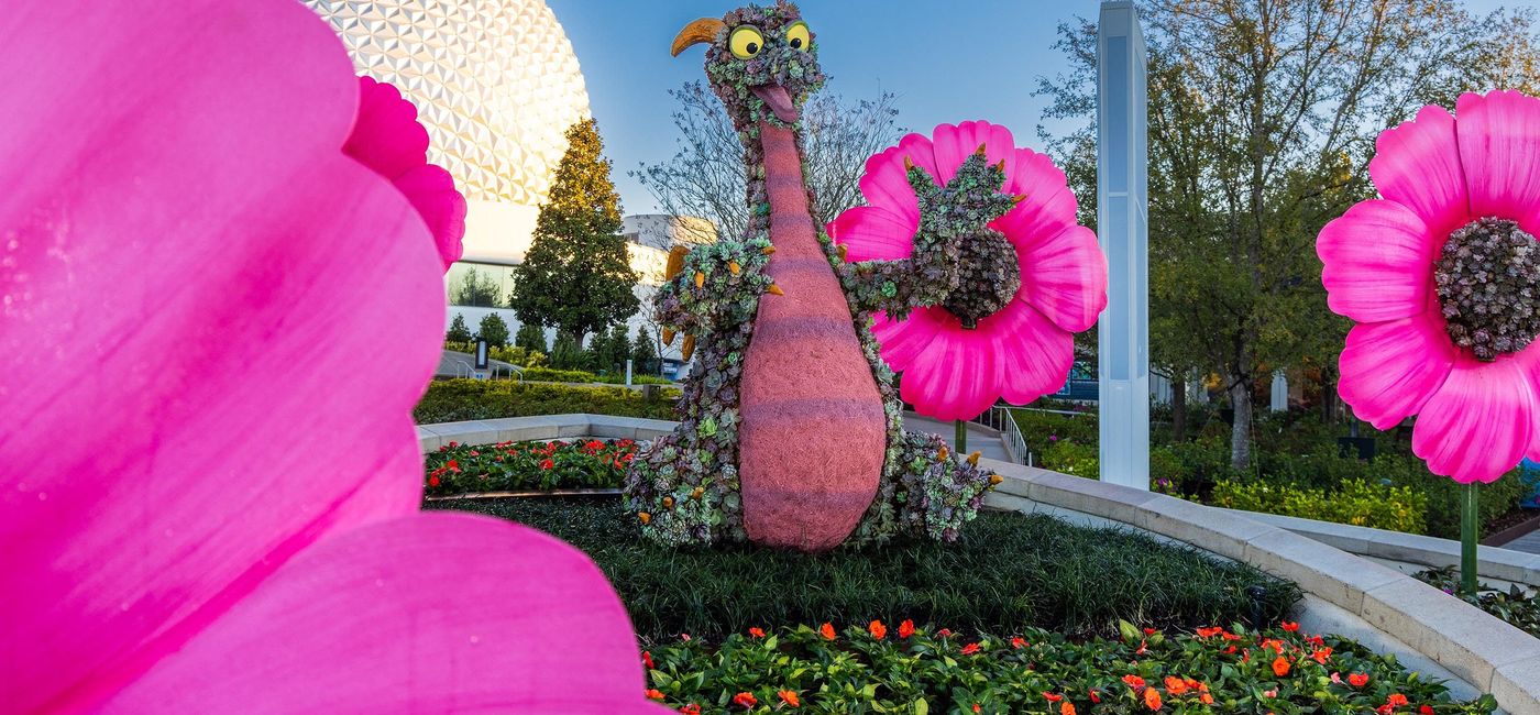 Image: One of the many topiaries at the 2024 EPCOT International Flower & Garden Festival. (Photo Credit: Walt Disney World Resort Media)