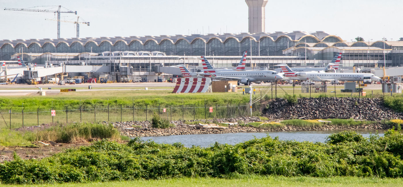 Image: Reagan National Airport outside of Washington, DC. (Photo Credit: Nate Hovee / Adobe Stock)