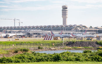 Reagan National Airport outside of Washington, DC.