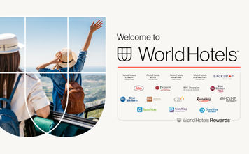 WorldHotels has 18 brands with over 4,000 hotels in 100 countries
