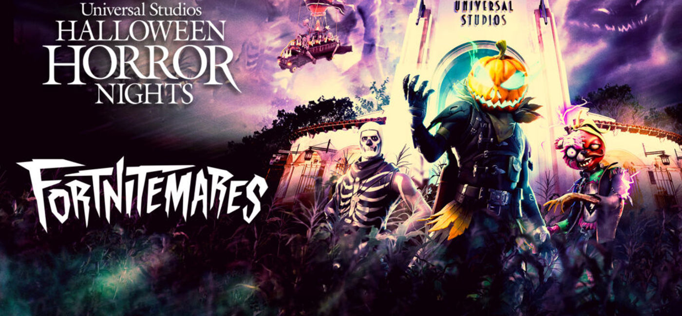Image: Universal Studios announced a new scare zone inspired by Fortnitemares. (Photo Credit: Universal Studios Media)