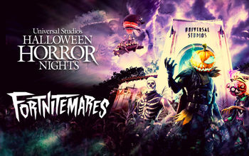 Universal Studios announced a new scare zone inspired by Fortnitemares.